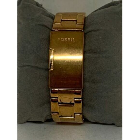 Fossil ES3352 Decker Chronograph Women's Gold Stainless Steel Analog Watch E118 - Picture 4 of 9